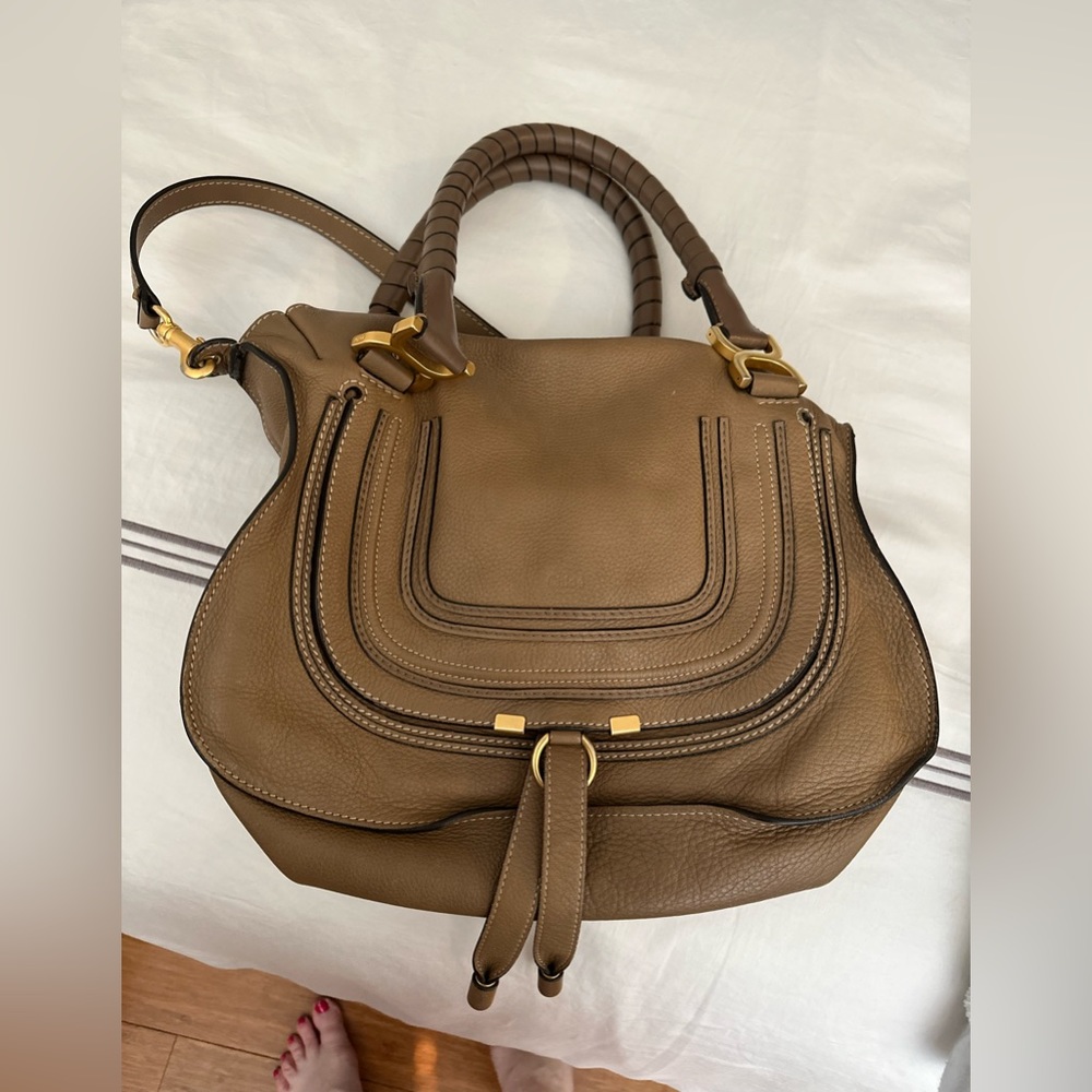 Chloe Marcie Medium Leather Satchel